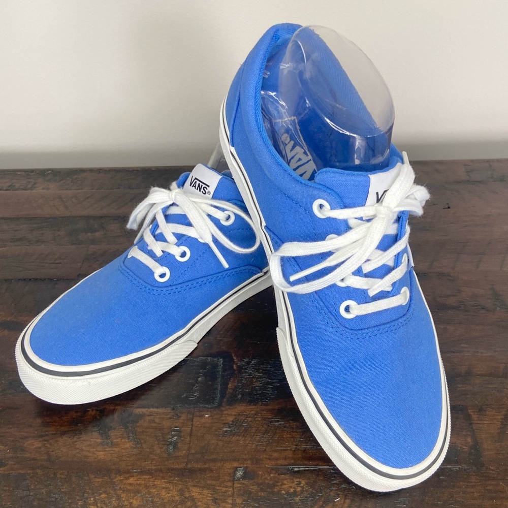 VANS Era Sneaker in Nebulas Blue & True White Women’s 8